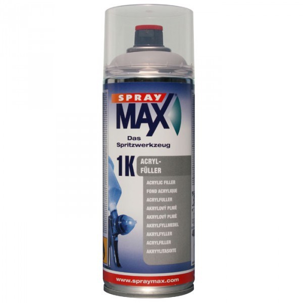 SprayMax Acryl Füller 1K AC Sprühdose hellgrau oder dunkelgrau Spraydose 400ml