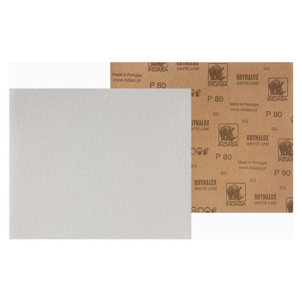 Schleifpapier Bogen 230x280mm Rhynalox White Line INDASA