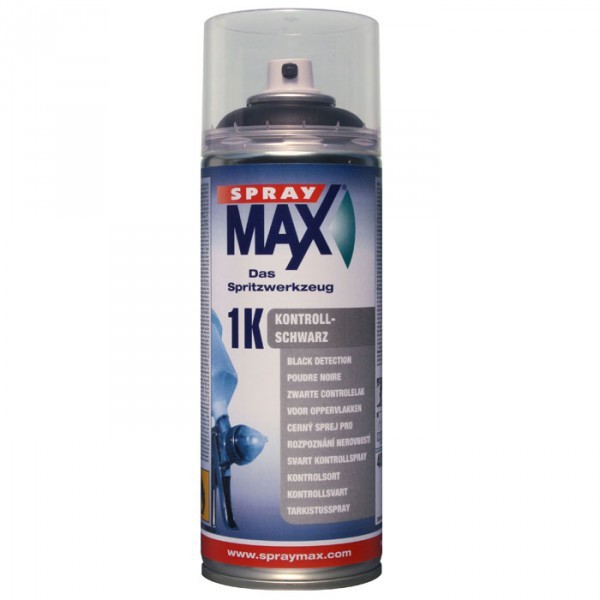 SprayMAX Kontrollschwarz Spray Kontrollpulver Spraydose 400ml Sprühdose