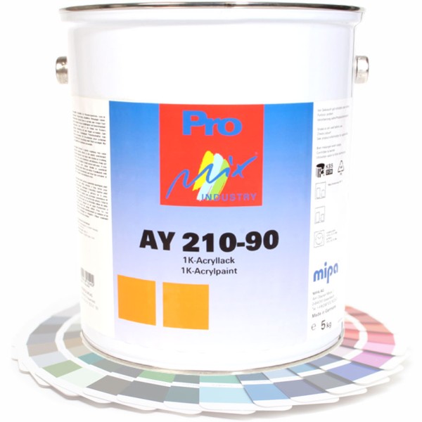 Mipa 1K Acryllack AY210 zum Lackieren alle RAL Farben