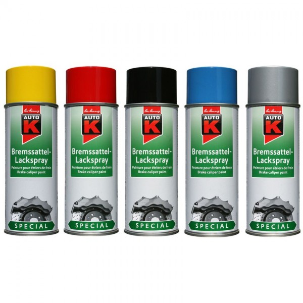 Auto-K  Bremssattellack Tuning verschiedene Farben Spraydose 400ml Lackspray