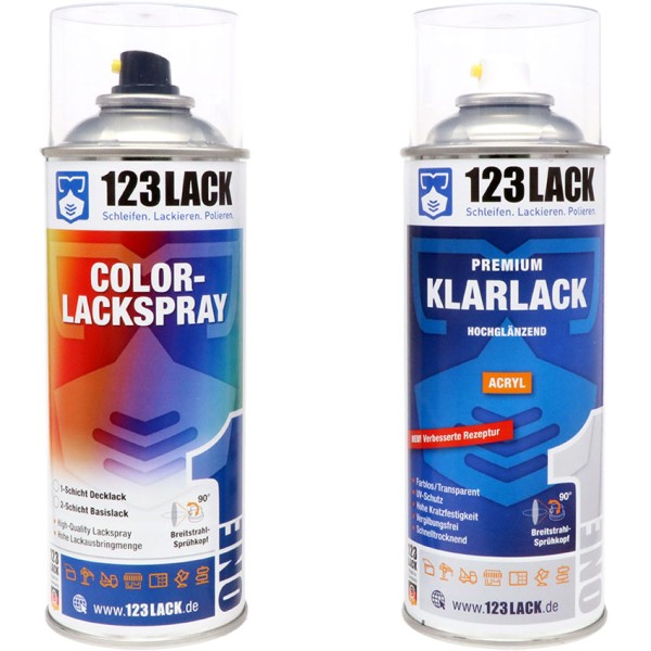 Autolack Spraydose für Skoda METAL GRAU MET F7Y / LF7Y Lackspray