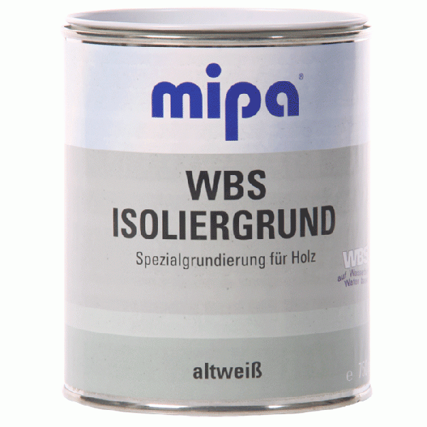Mipa WBS Holz Isoliergrund Absperrgrund Grundierung weiß