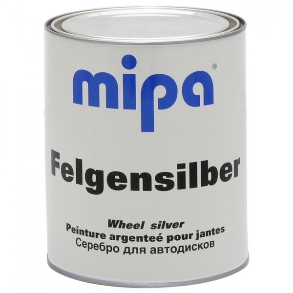 Mipa 1K Felgensilber 1L für Aluminiumfelgen und Stahlfelgen
