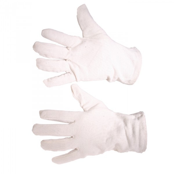 Baumwoll-Handschuhe Grösse 10