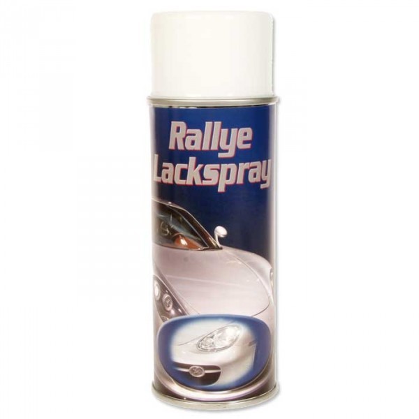 Weiss glänzend glanz Spraydose Rallye Lackspray 400ml Sprühdose