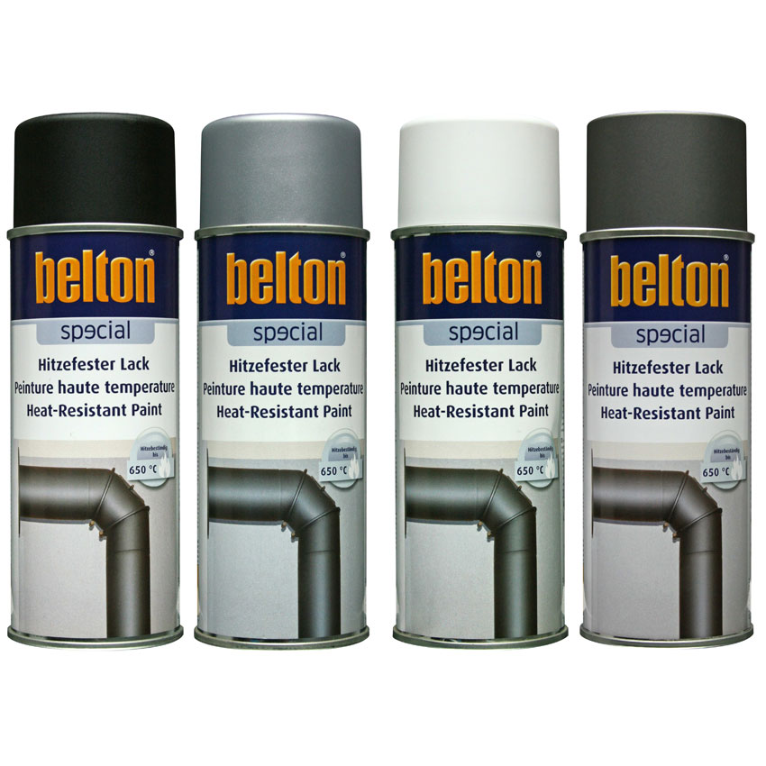 Belton Hitzefester Lack bis 650°C Spraydose 400ml