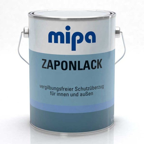 Klarlack für blankes Eisen und NE-Metalle Mipa Zaponlack glänzend