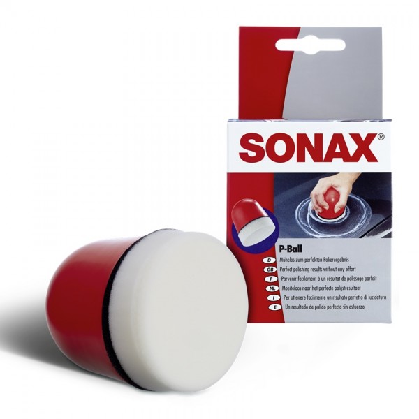 SONAX P-Ball ergonomischer Polierball für manuelle Politur