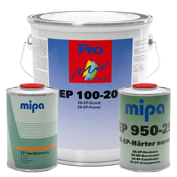 Mipa EP 100-20 Epoxy 2K Grundierung 7kg Set