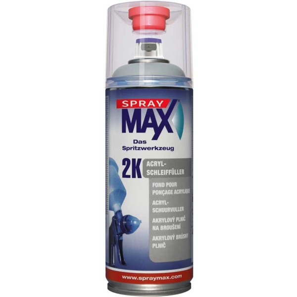 2K Acryl Füller 400ml Mittelgrau SprayMax