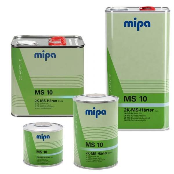 Mipa 2K MS Härter MS10 kurz für 2K Acryllack Grundierung Füller