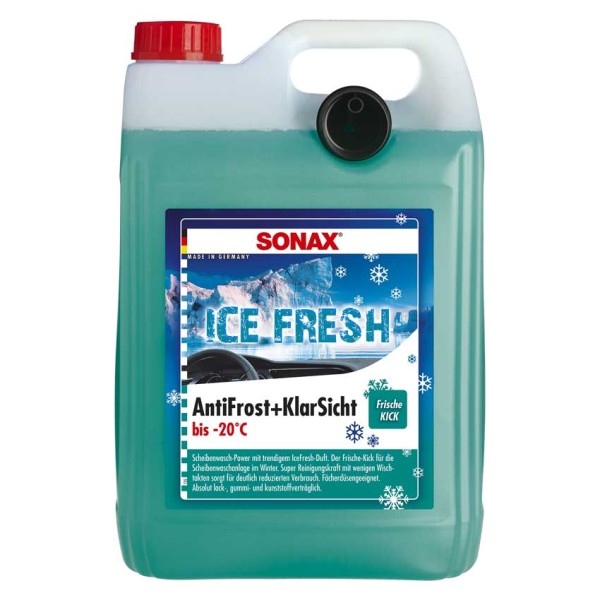 SONAX Ice-Fresh Antifrost &amp; Klarsicht Scheibenreiniger 5 Liter