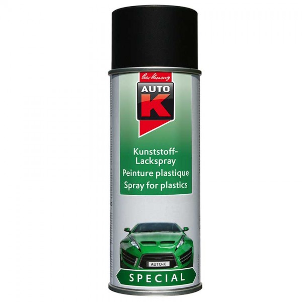 Kunststofflack Spraydose SCHWARZ Auto-K 400ml Lackspray