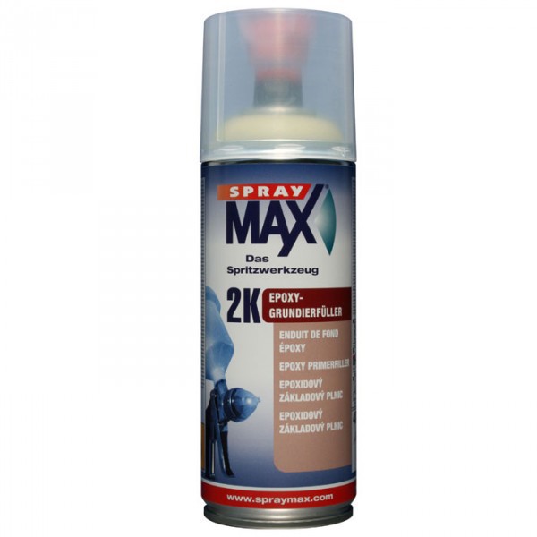 SprayMax 2K Epoxy Füller Spraydose EP Grundierfüller beige grau schwarz Sprühdose 400ml