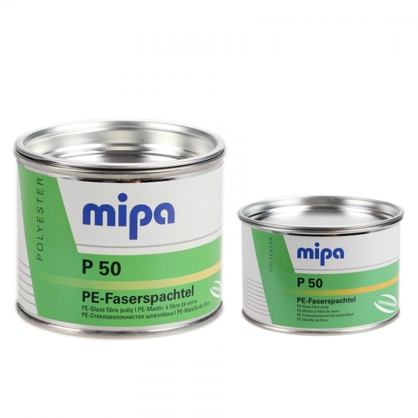 Mipa P50 Glasfaserspachtel inkl. Härter PE Auto Faserspachtel Füllspachtel