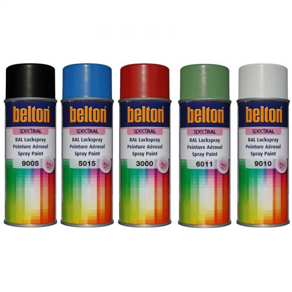 Belton SpectRAL Buntlacke seidenglänzend Spraydose 400ml div RAL Farben