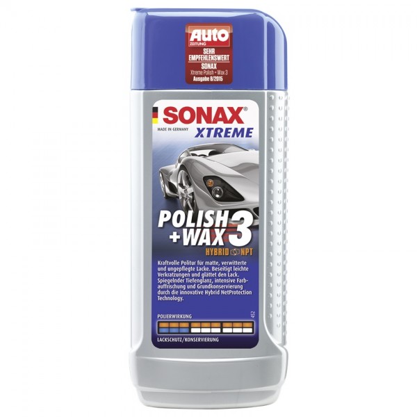 Autopolitur SONAX Polish und Wax 3 Hybrid NPT 250 ml Xtreme