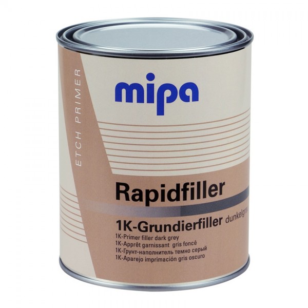 Mipa Rapidfiller dunkelgrau 1K Grundierung auch für Zink und Alu