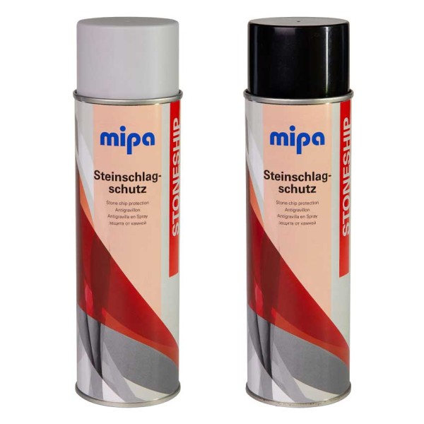 Steinschlagschutz Spray überlackierbar 500ml Spraydose Mipa